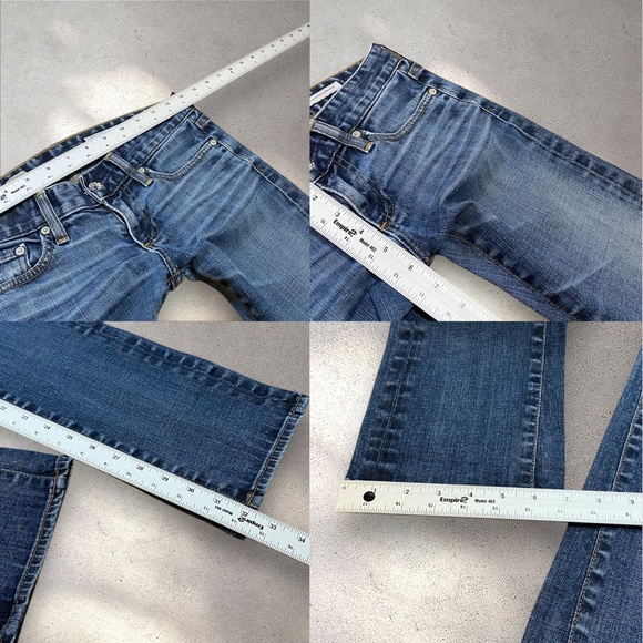 Adriano Goldschmied Ultra Low Rise Tomboy Relaxed Straight Leg Jeans - Picture 7 of 7